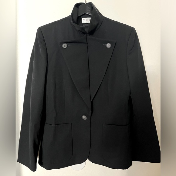 Calvin Klein Jackets & Blazers - Vintage Calvin Klein jacket blazer Black size 8